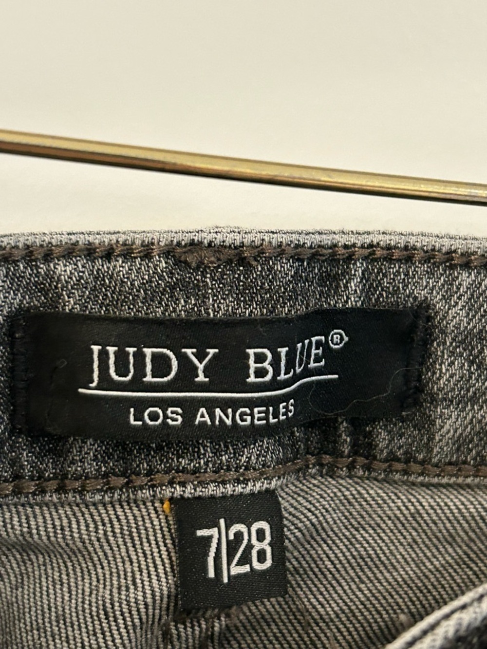 Judy Blue Skinny Jeans Gray Size 7 / 28 - Picture 4 of 10